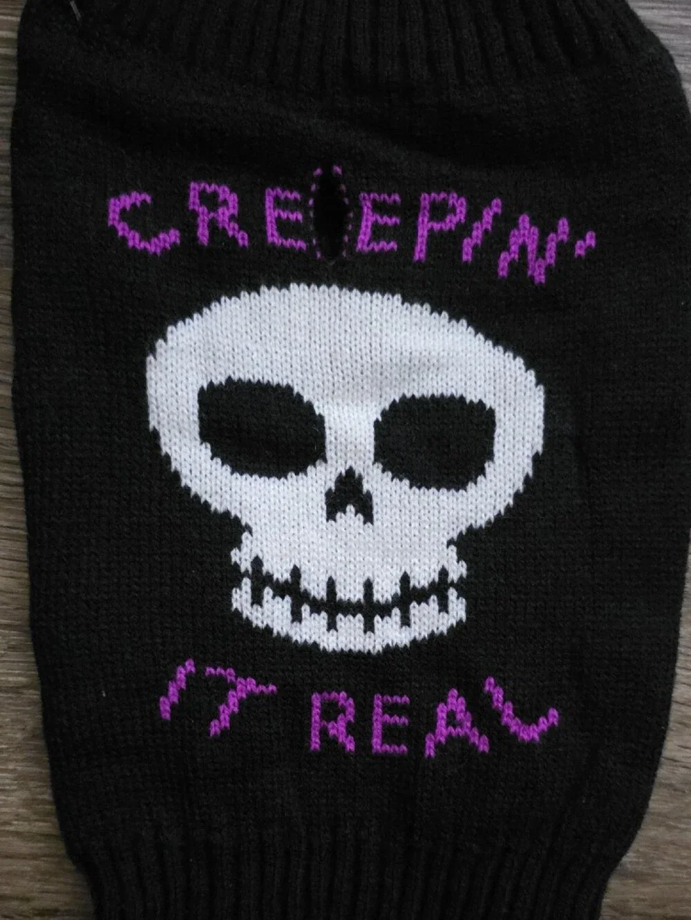 pet sweater brand black